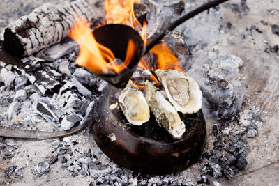 FLAMED OYSTERS